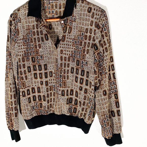 Vintage 80s eclectic blouse - Picture 4 of 8